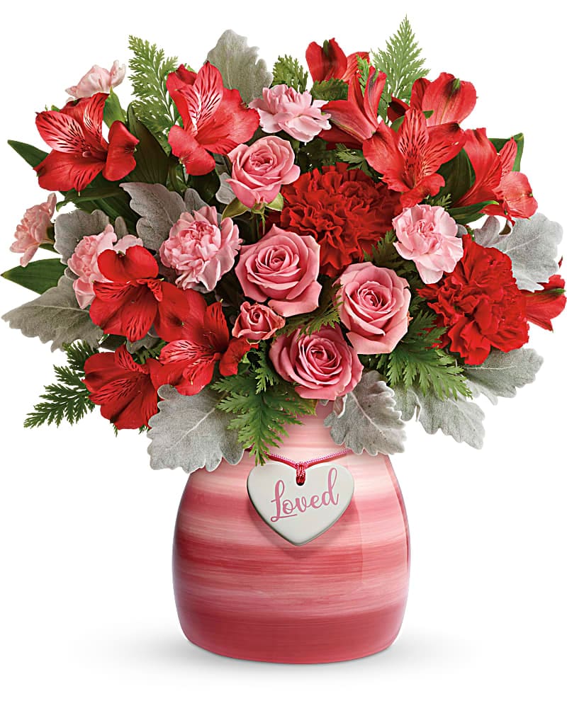 Teleflora's Playfully Pink Bouquet in Freeport IL - Deininger