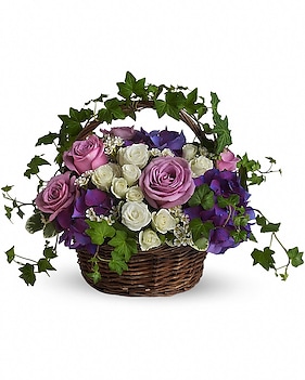 A Full Life Basket Arrangement