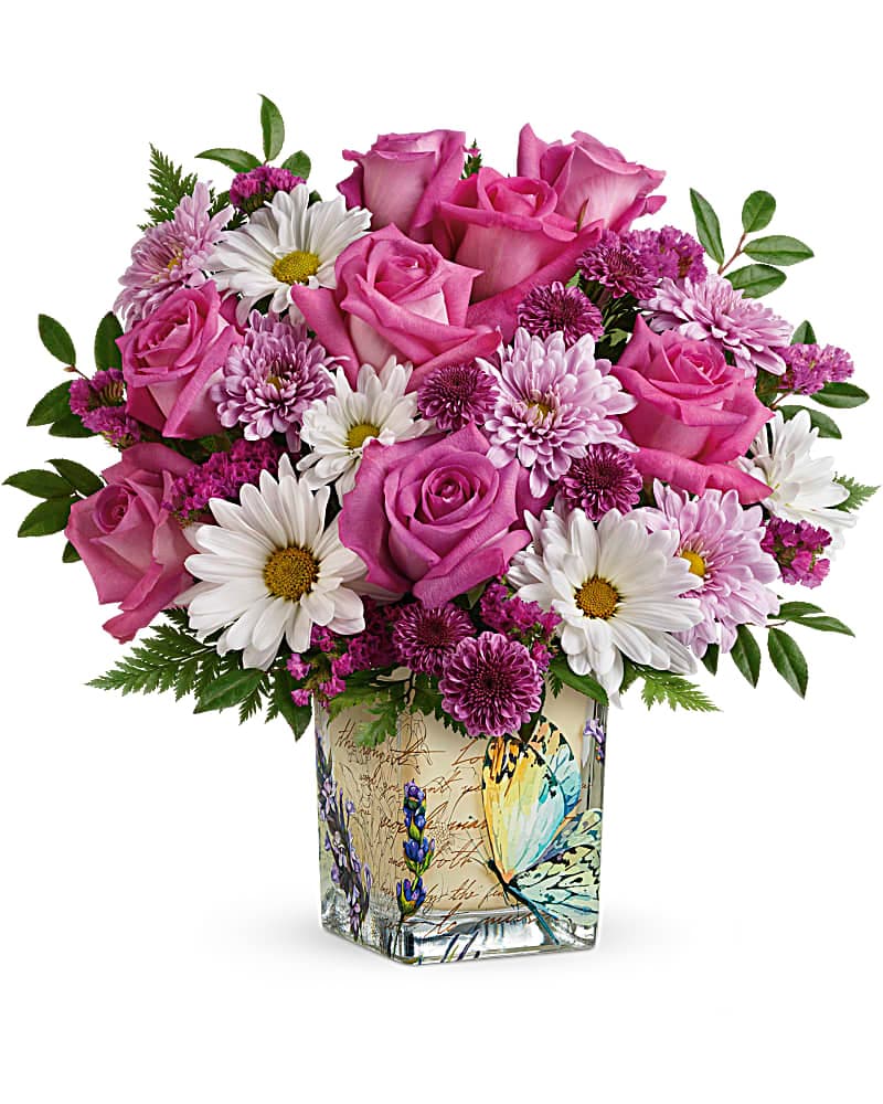 Teleflora's Vintage Butterfly Bouquet in Blades DE - Seaford Florist