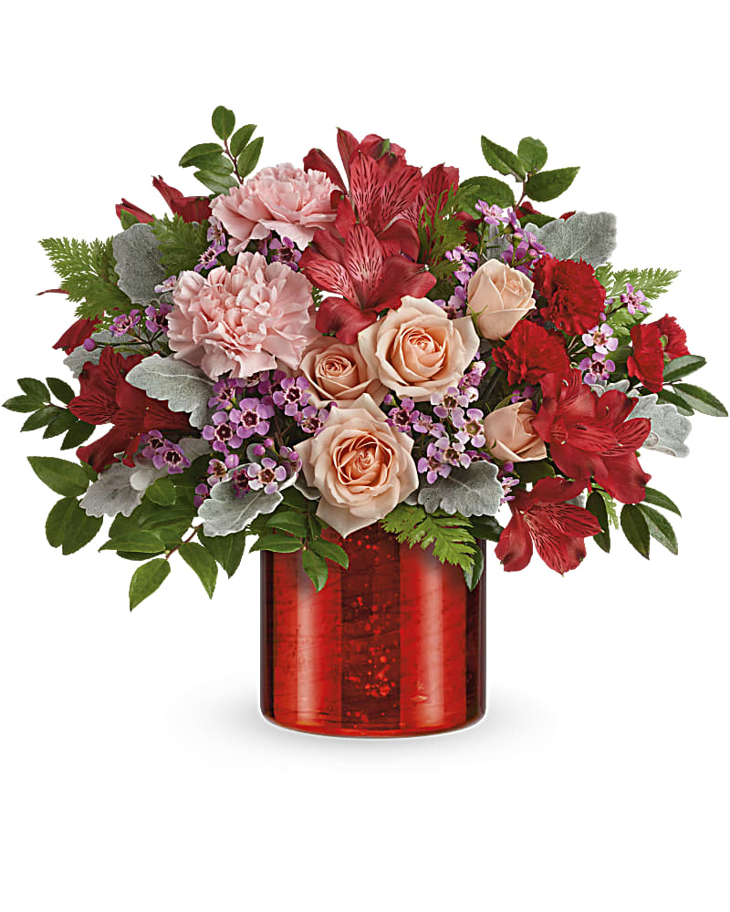 Teleflora's Red Hot Love Bouquet (T21V405) in Chicago IL
