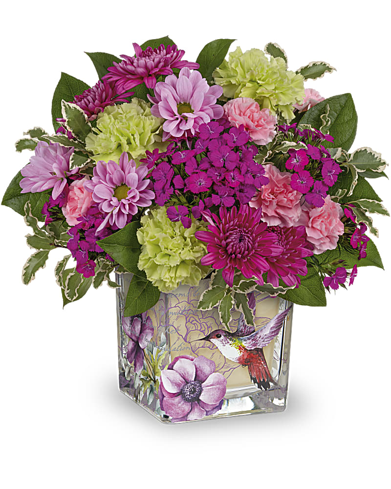 Teleflora's Hummingbird Garden Bouquet T22M410 in Garden Grove CA