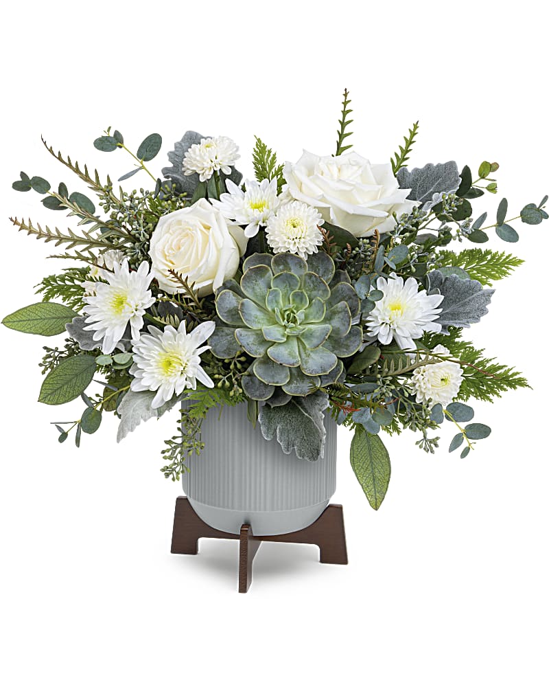 Teleflora's Tranquil Clouds Bouquet in Vancouver WA - Fine Teleflora's Tranquil Clouds Bouquet in Vancouver WA - Fine