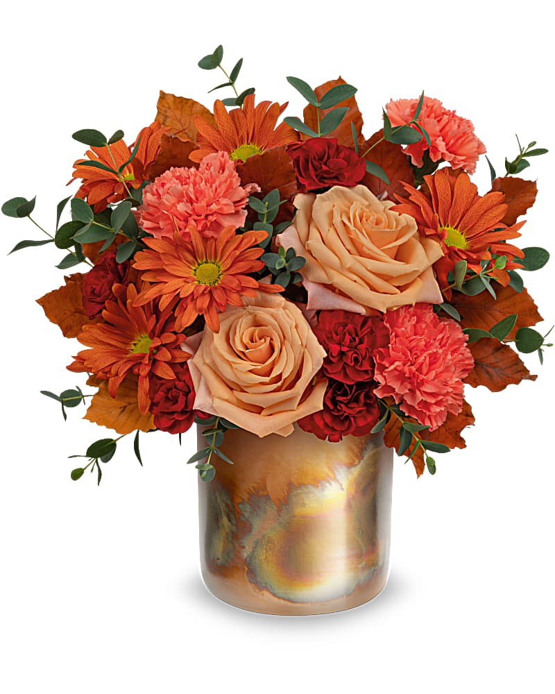 Teleflora's Copper Rose Bouquet in Barrie ON - Cottage Rose Teleflora's Copper Rose Bouquet in Barrie ON - Cottage Rose