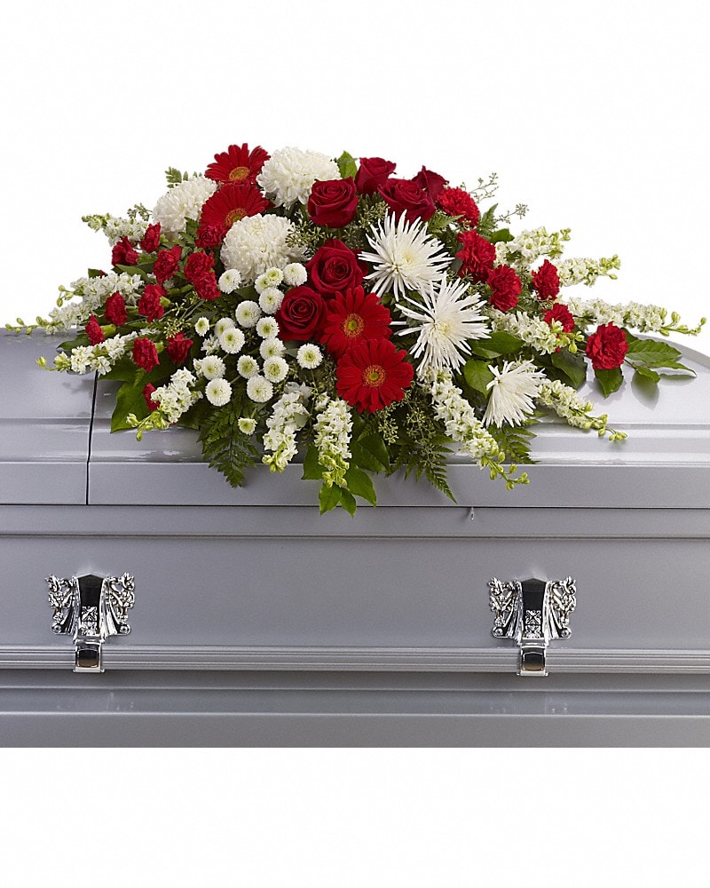 Strength and Wisdom Casket Spray in Canton NY - White's Flowers