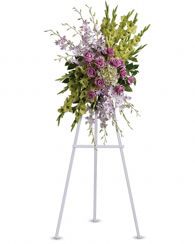 Heavenly Sentiments Spray in Canton NY - White's Flowers