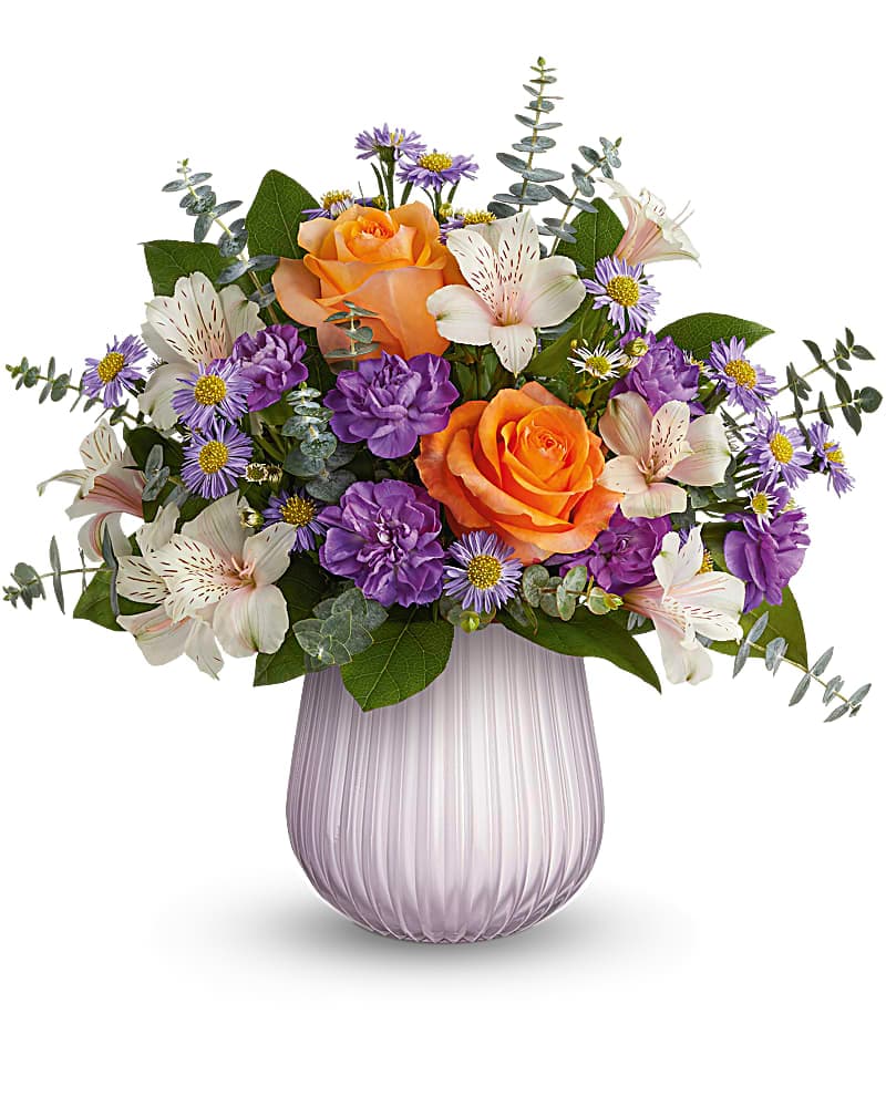 Teleflora's Lavender Luster Bouquet T24E305 in Chicago IL - Soukal