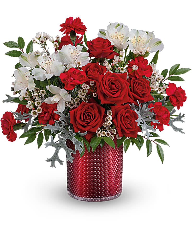 Teleflora's Heart Of Diamonds Bouquet T24V405