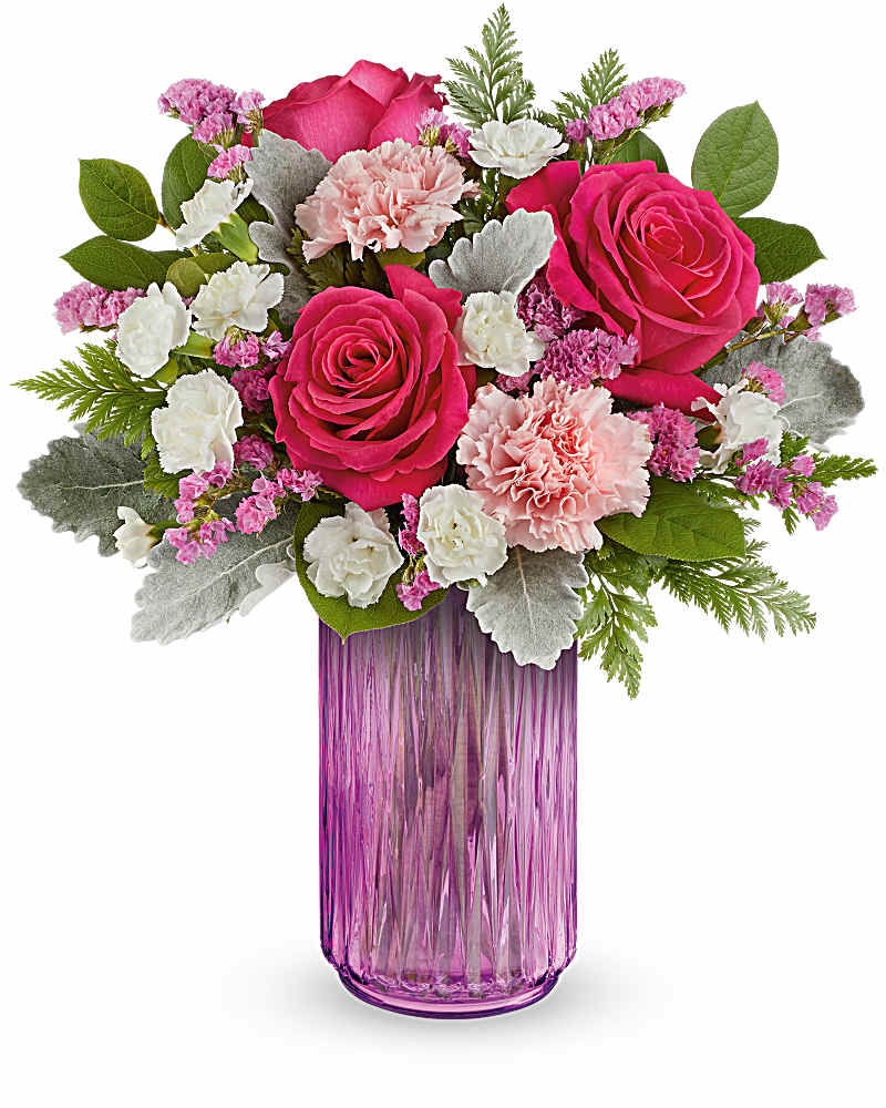 Teleflora's Pink Glow Bouquet T25E110 in Chicago IL - Soukal