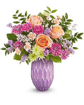 Teleflora's Pretty Glow Bouquet Bouquet
