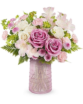 Teleflora's Blush Blossoms Bouquet Bouquet