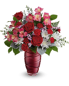 Teleflora's Loving Swirls Bouquet Bouquet