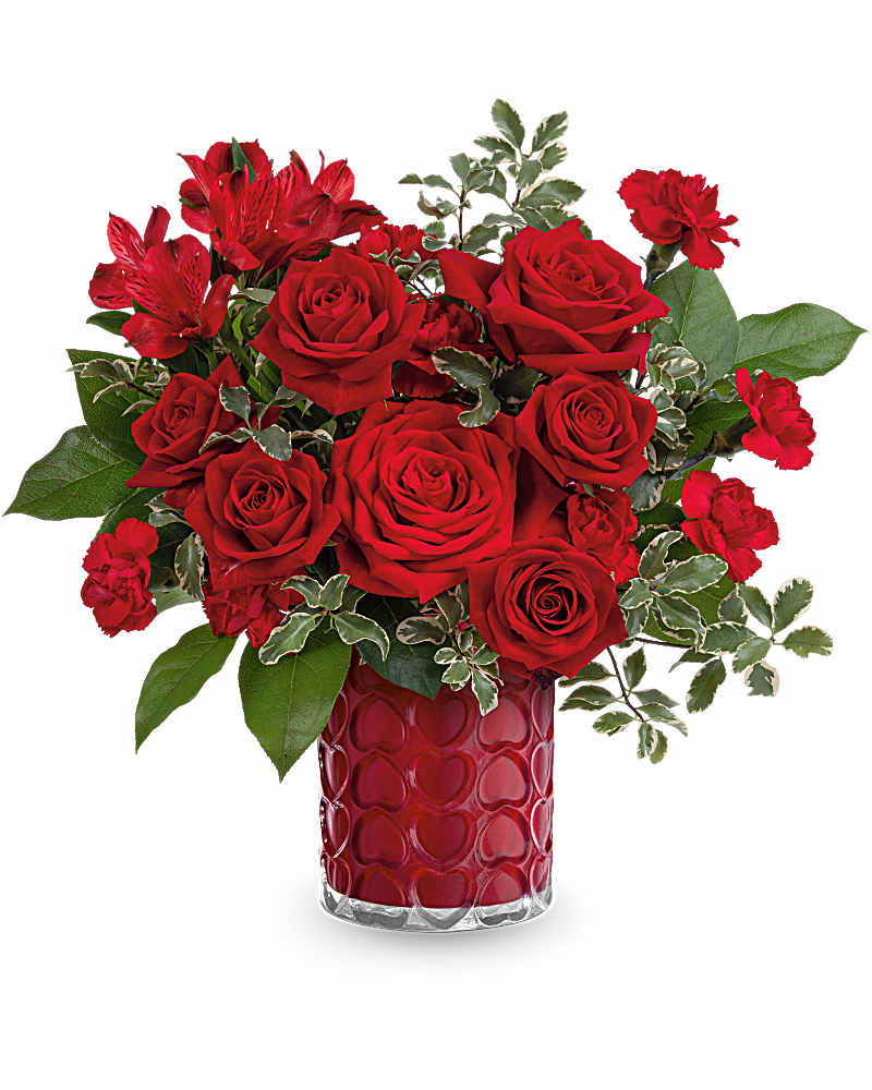 Teleflora's Radiant Hearts Bouquet T25V410 in Chicago IL