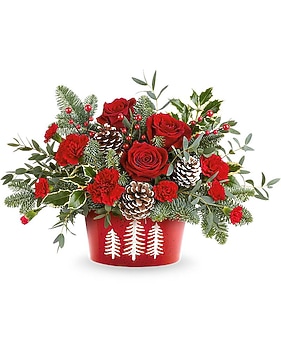 Teleflora's Winter Whimsy Centerpiece Bouquet