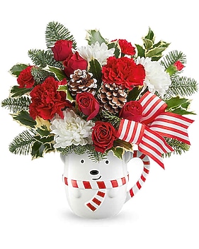 Teleflora's Send a Hug® Cozy Cub Wish Bouquet Bouquet