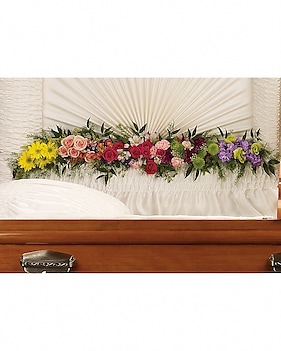 Glorious Memories Garland Sympathy Arrangement