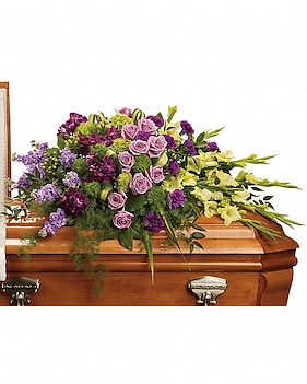 Reflections of Gratitude Casket Spray Specialty Arrangement