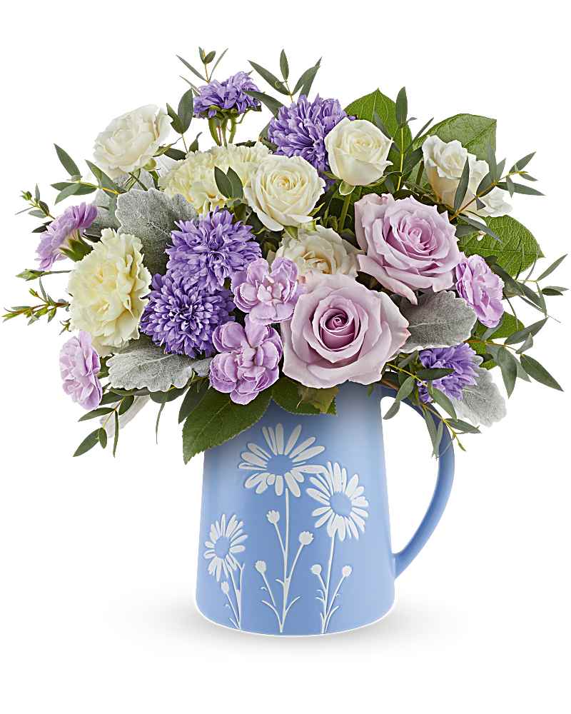 あブーケ Teleflora's Daisy Haze Bouquet in Gettysburg PA - The Flower Boutique