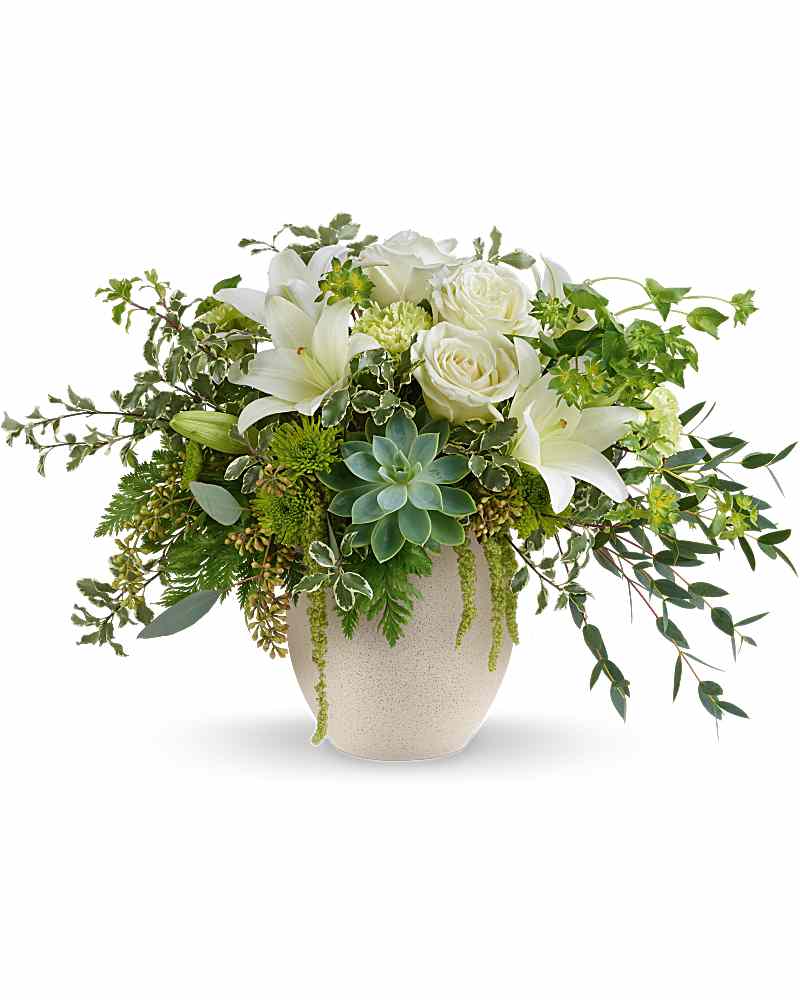 Teleflora's Cloud Petals Bouquet in Toledo OH - Hirzel Brothers