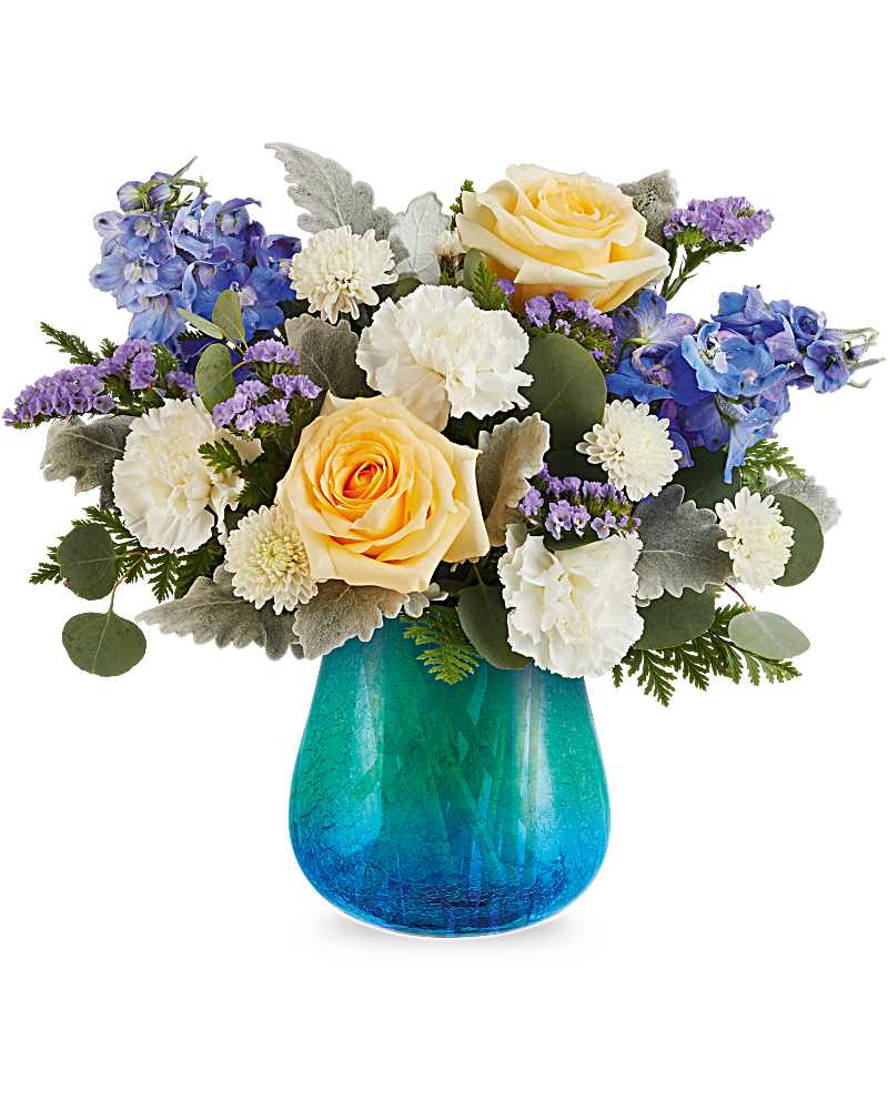 Teleflora's Golden Coast Bouquet in Wabash IN - The Love Bug Floral