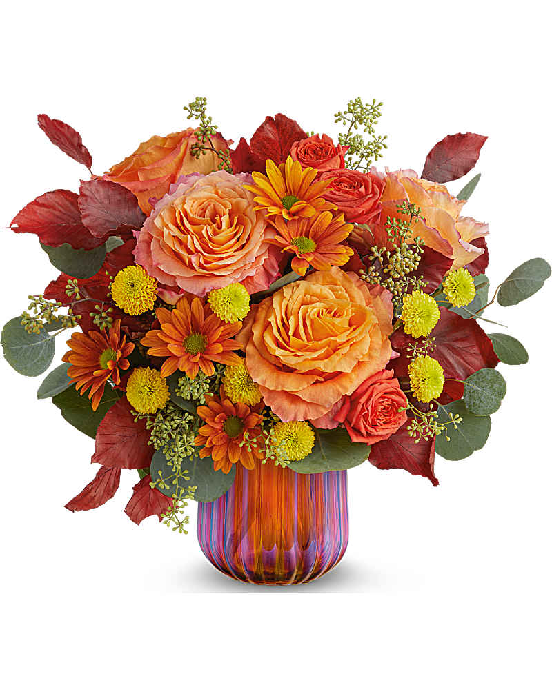 Teleflora's Sunset Shine Bouquet T26T305 in Chicago IL - Soukal