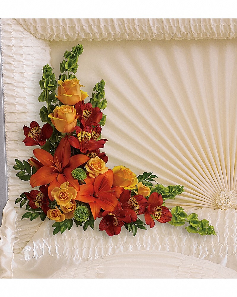 Island Sunset Casket Insert in Gilbert AZ - Lena's Flowers & Gifts