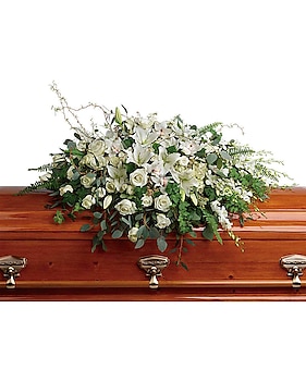 Grandest Glory Casket Spray Sympathy Arrangement