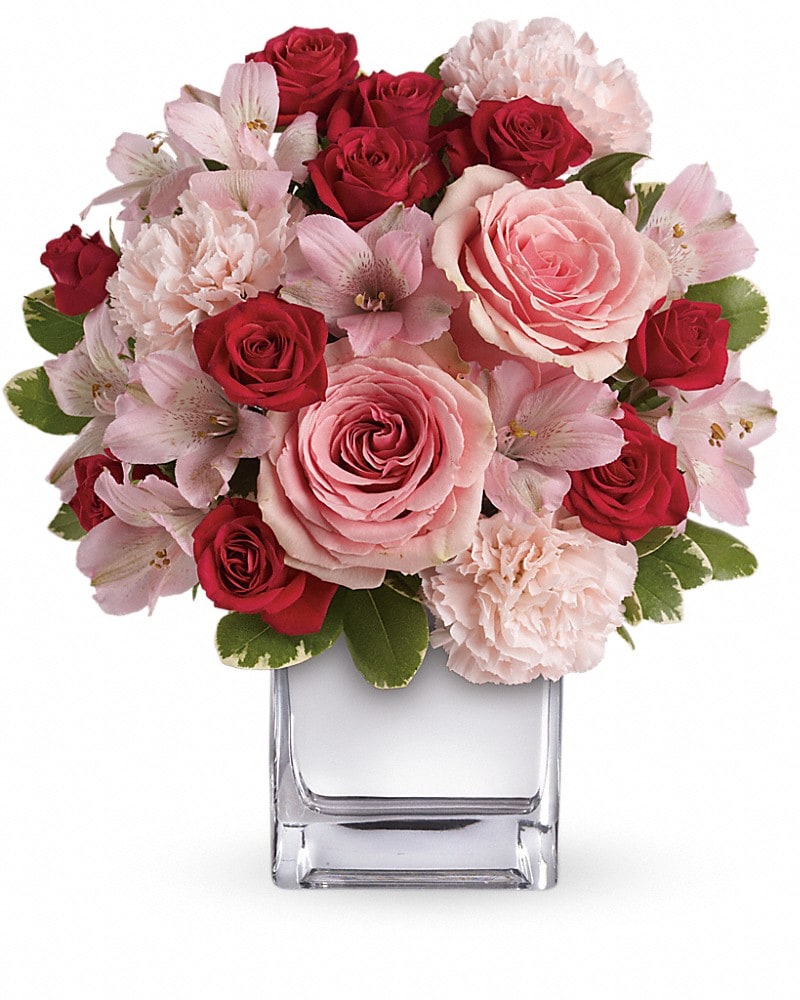 Teleflora's Love That Pink Bouquet (T409-3A) in Chicago IL