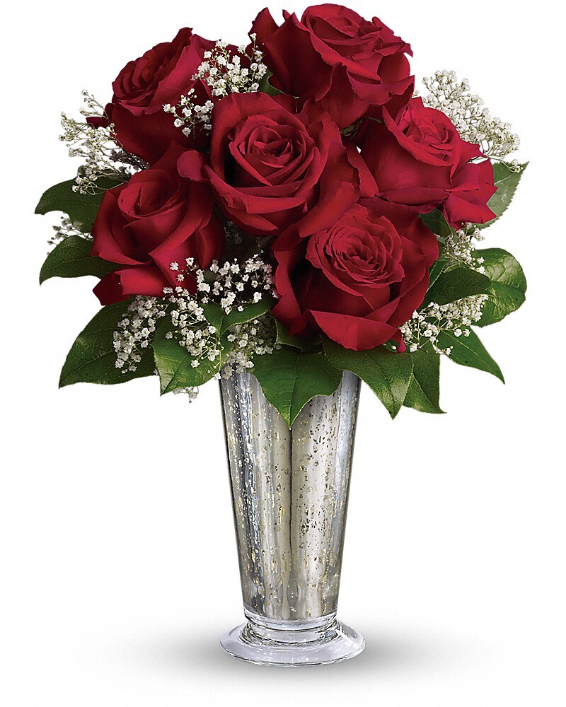 Teleflora's Kiss of the Rose T65-3 in Garden Grove CA - Garden