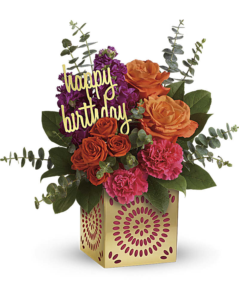 Teleflora's Birthday Sparkle Bouquet - TBC03-1 in Garden