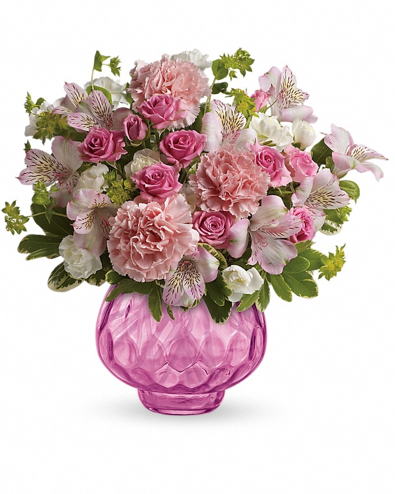 Teleflora's Simply Pink Bouquet (TEV22-3A) in Chicago IL - Soukal