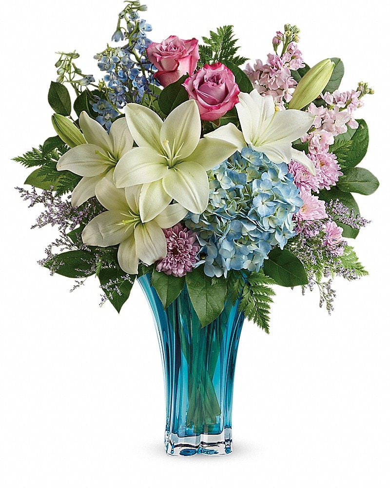 Teleflora's Heart's Pirouette Bouquet in San Antonio TX