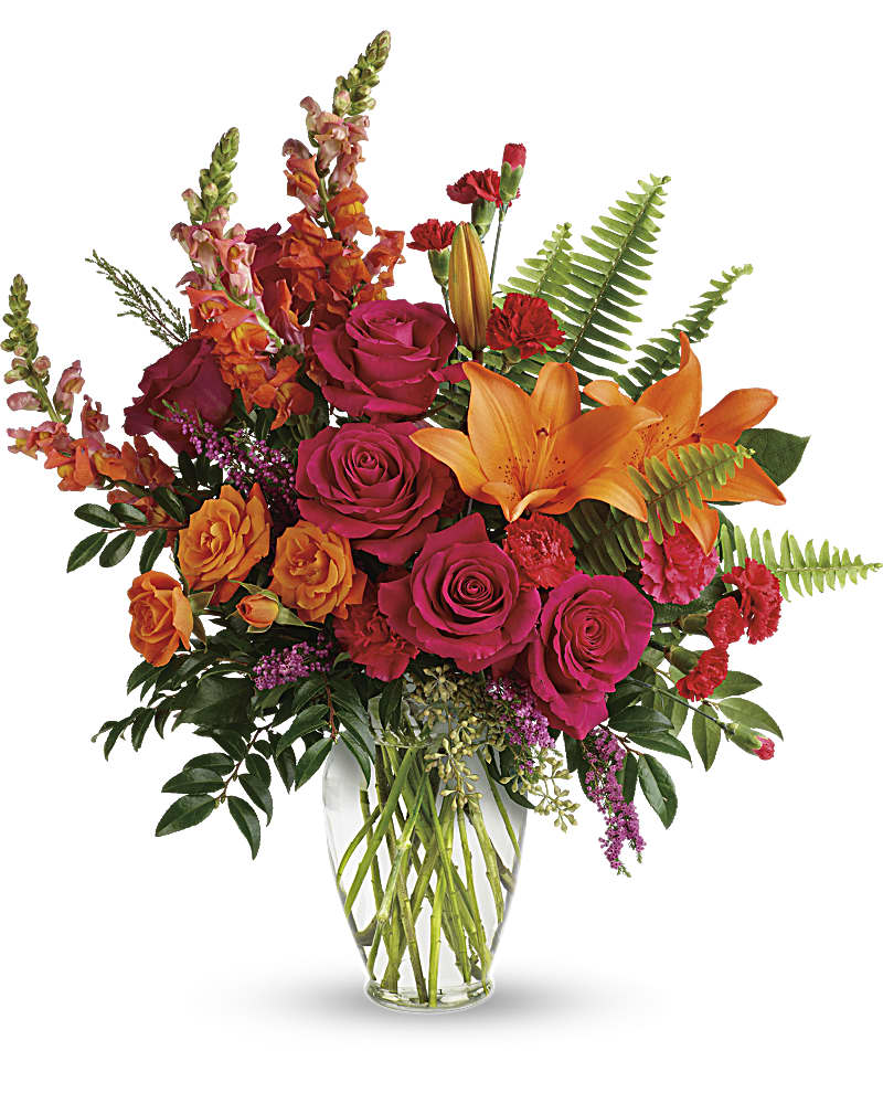 ブーケページ Punch Of Color Bouquet in Norwalk CT - Bruce's Flowers