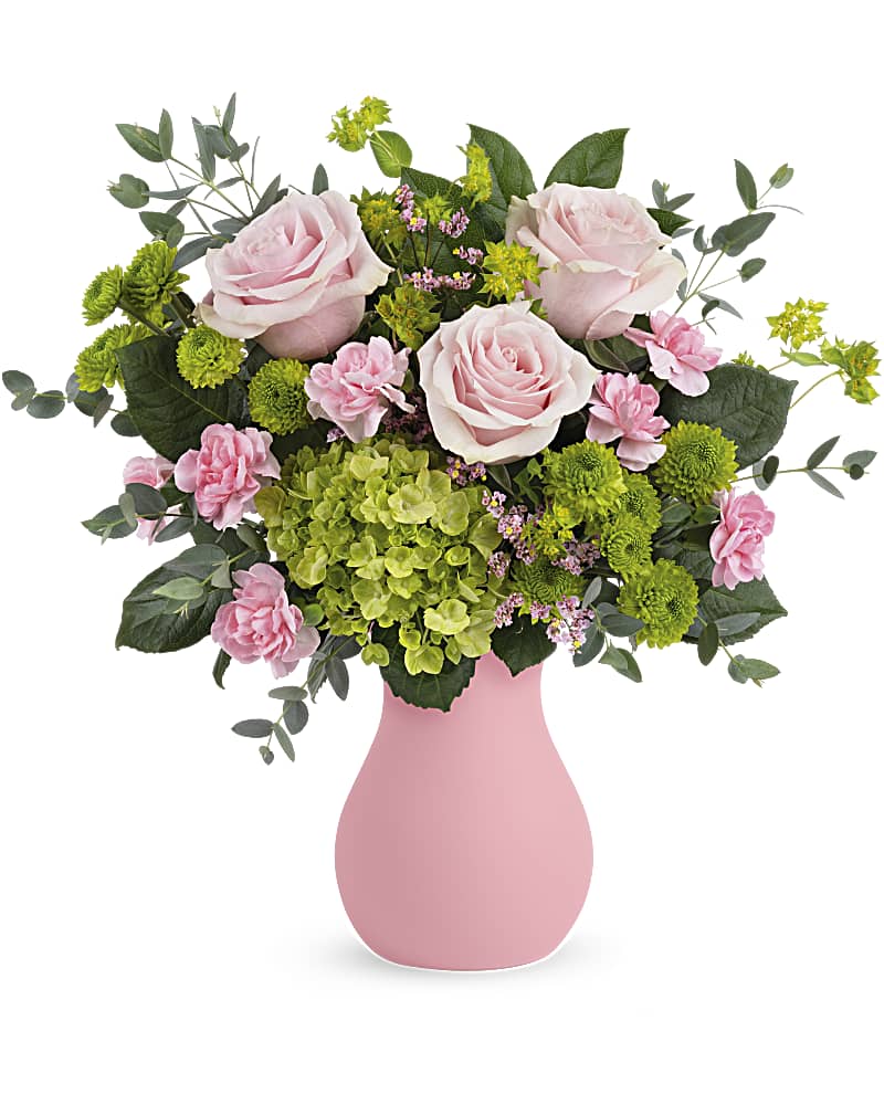 Teleflora's Breezy Pink Bouquet in Del City OK - P.J.'s Flower
