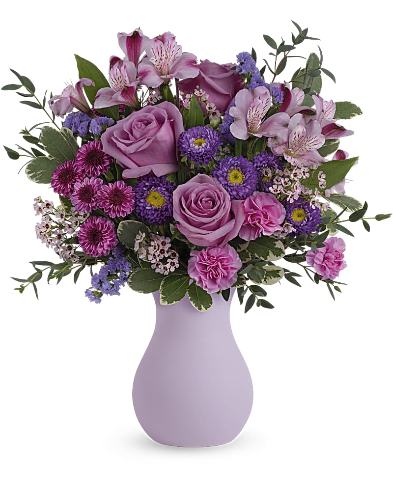 Teleflora's Prettiest Purple Bouquet in Upland CA - Suzann's Flowers