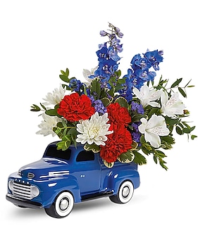 Teleflora's Heyday Ford Pickup Bouquet Bouquet