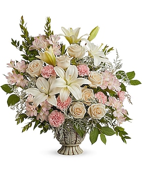 Teleflora's Peaceful Joy Bouquet Flower Arrangement