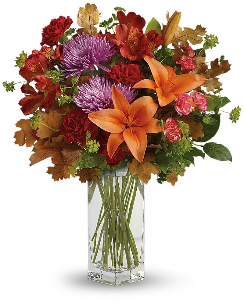 Teleflora's Fall Brights Bouquet (TFL06-2A) - by Soukal Floral Co