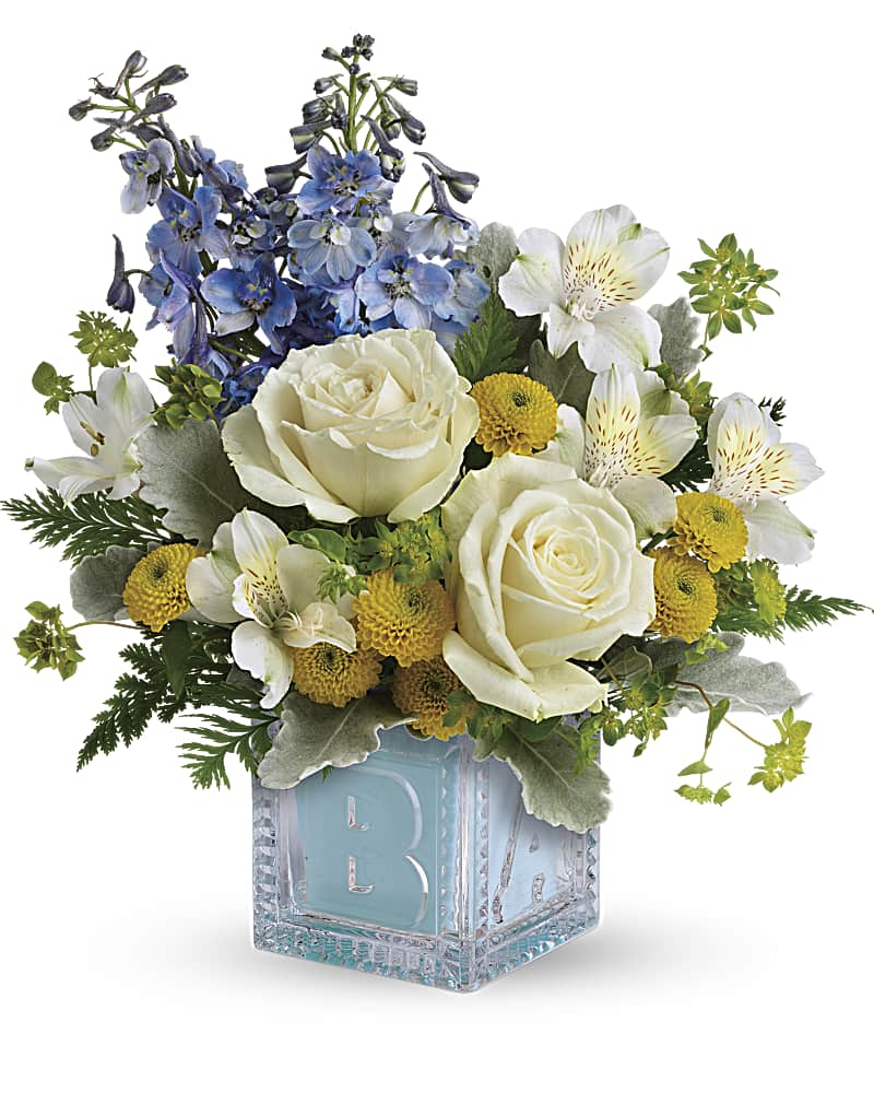 Teleflora's Welcome Little One Bouquet in Freeport IL - Deininger
