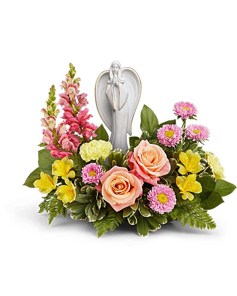 Teleflora's Angelic Bloom Bouquet in Springfield IL - Flowers By