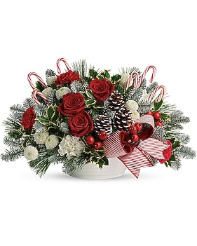 Jolly Candy Cane Bouquet Bouquet