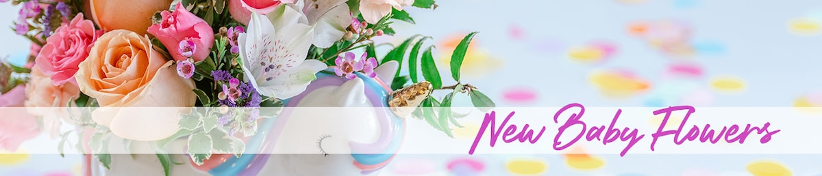New Baby Flowers Delivery - Send New Baby Flowers
