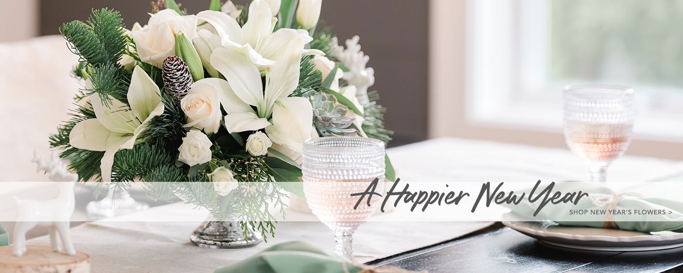 New Year's Flowers  Delivery - Send New Year's Flowers