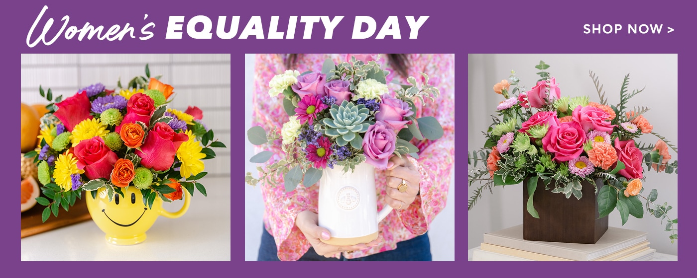 Womens' Equality Day Flowers Delivery - Send Womens' Equality Day Flowers.