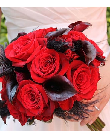 Dramatic Beginnings Red Bouquet