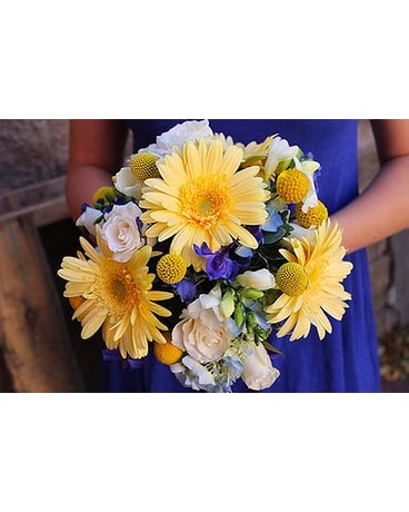 Clear Skies Yellow Bouquet