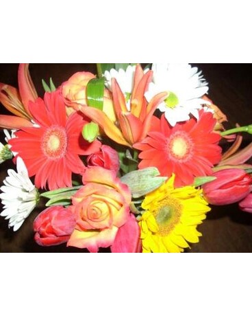 Red Orange Bridal