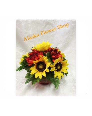 Sunflower centerpiece