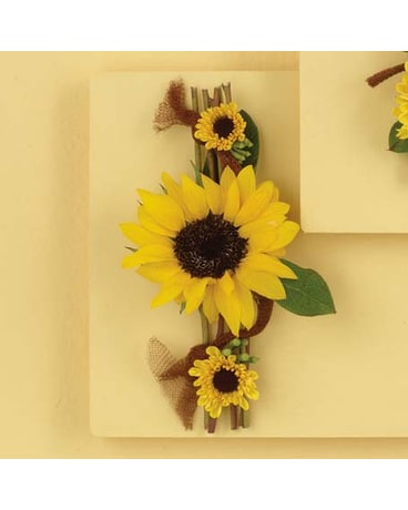 Sunflower Corsage