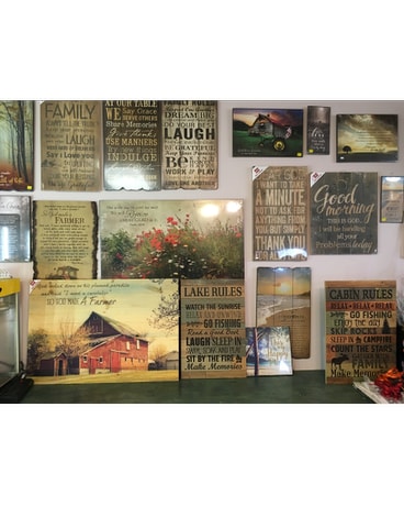 Wooden Picture Display