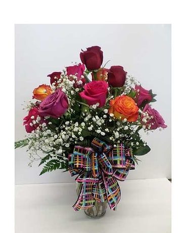 Mixed Colored  Roses